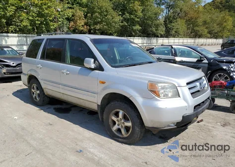2007 Honda Pilot Exl from USA, damaged, VIN 2HKYF18507H540114